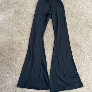 Aerie Midnight Black Flare Pants